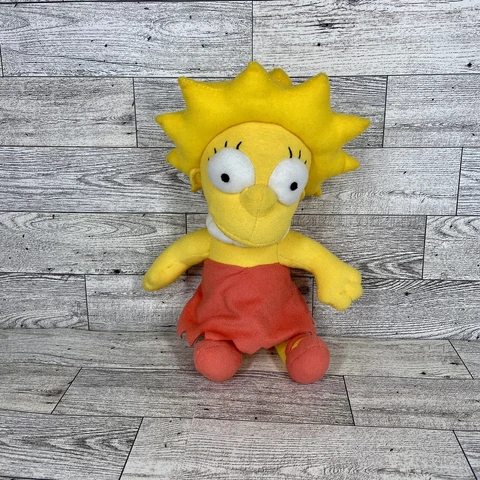 Lisa Simpson Plush Stuffed Animal The Simpsons Toy Cover