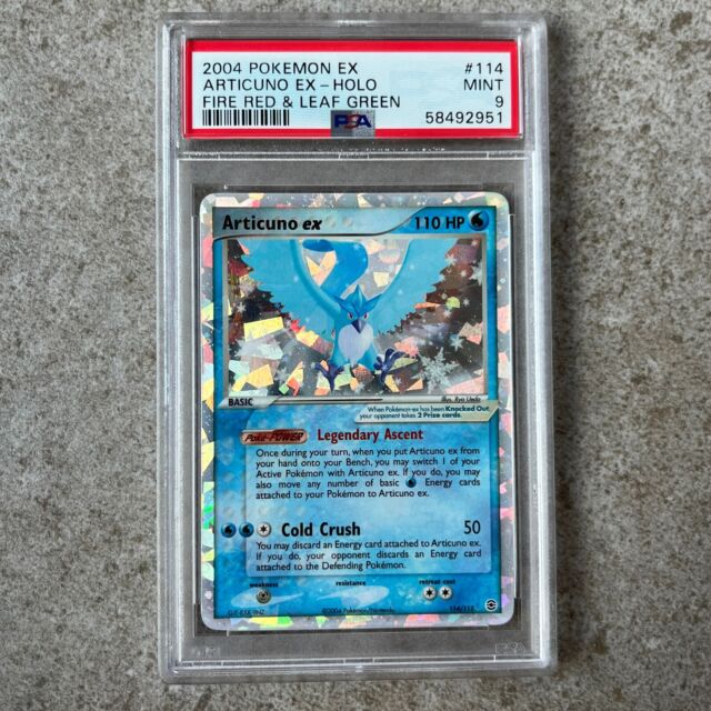 Pokemon Moltres Ex 115/112 Holo Secret Rare Fire Red Leaf Green PSA 10 GEM  MINT