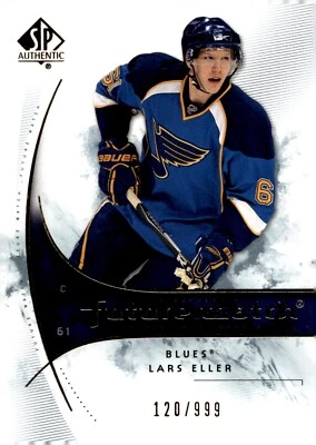 Lars Eller - 2009-10 Upper Deck SP Authentic Future Watch /999 Rookie Card #161 - Image 1 of 2