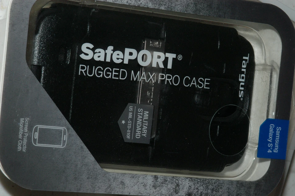 Funda resistente Targus SafePort Max Pro para Galaxy S4 TFD005US contratista militar Foto 1 de 2