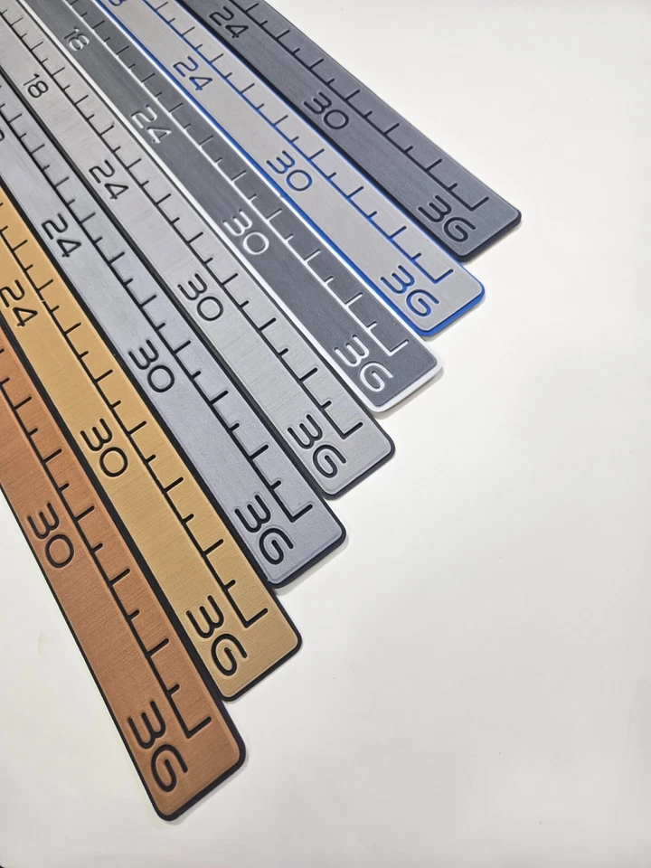 36" Fish Ruler - Quality marine grade EVA foam, 3M adhesive - Image 1 of 1