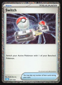 Switch - CLB - 029/034 - Holo - Juego de Cartas Coleccionables Pokemon Clásico - Imagen 1 de 2