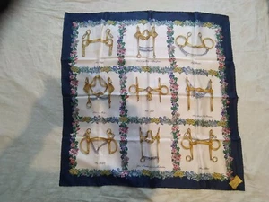 FOULARD CARRÈ GUCCI 90 X 90 SETA 100% SETA SILK - Foto 1 di 11