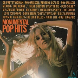 MONUMENTAL POP HITS u.s. MONUMENT LP SLP-18096_orig 1968 ORBISON_JOE SIMON_etc. - Picture 1 of 3