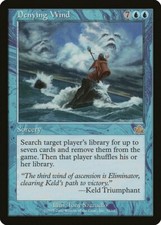 Denying Wind Prophecy NM Blue Rare MAGIC THE GATHERING MTG CARD ABUGames