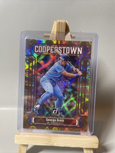 2023 Donruss Baseball George Brett #CT15 Cooperstown /999 Kansas City Royals