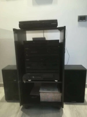 impianto stereo hi fi PIONEER compatto usato: CD, cassette, vinili, radio AM/FM - Immagine 1 di 4