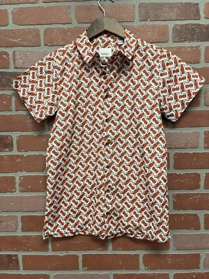 Talla 12y - Camisa Burberry Niños Desmond Estampado Monograma 152 cm Foto 1 de 4