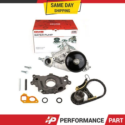 Timing Chain Kit Water Pump & Oil 07-14 Chevrolet GMC Cadillac 5.3 6.0 6.2L OHV - Image 1 of 4