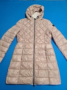 Giubbotto imbottito rosa rumore full zip con cappuccio donna taglia S - Foto 1 di 12