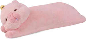 Long Capybara Plush Pillow, Cute Pink 47.3Inches Capybara Stuffed Animals Plushi - Picture 1 of 6