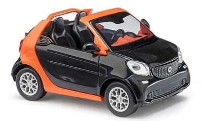 Spur H0 1:87 Busch 50774 Smart Fortwo Cabrio »CMD-COLLECTION« Nuovo OVP - Immagine 1 di 2