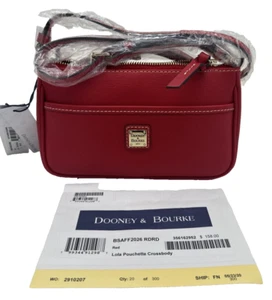 NEW Dooney & Bourke Brushed Lola Pouchette Crossbody Shoulder Bag NWT - Picture 1 of 10