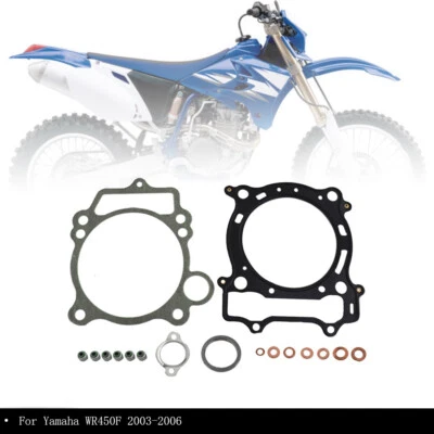 Kit de juntas de culata superior y final para Yamaha WR450F 2003-2006 / YZ450F 2003-2005 Foto 1 de 4