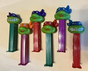 PEZ Teenage Mutant Ninja Turtles Dispensers Lot 6 - Picture 1 of 2