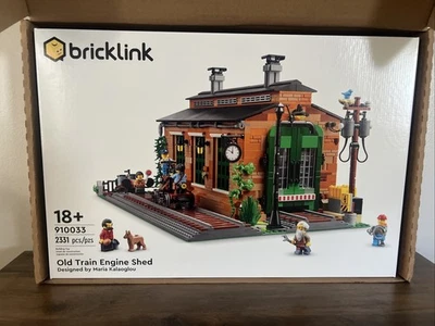 Lego Bricklink Designer Program Old Train Engine Shed 910033 Brand New Sealed - Image 1 of 4
