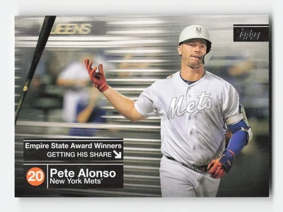 2020 Topps Empire State Award Winners #ESAW-20 Pete Alonso Near Mint or Better - Image 1 of 2
