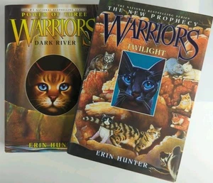 Warriors Power of Three Dark River & The New Prophecy Twilight By E. Hunter Lot - Imagen 1 de 7