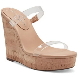 Jessica Simpson Size 7. M TUMILE Wedge Heel Sandals New Women's Shoes - Picture 1 of 3