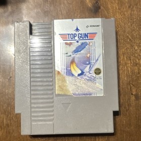 Cartucho de juego Konami Top Gun NES NTSC-U/C