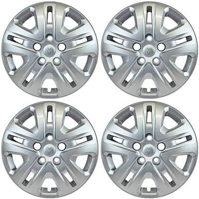 2013-2020 Dodge Grand Caravan Journey 522-17S + LOGO 17" Replacement Hubcaps SET - Image 1 of 4