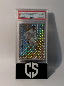 2020-21 Panini Mosaic La Liga Federico Valverde Rookie RC Prizm Mosaic - PSA 10 - Picture 1 of 2
