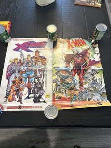 1991 Original Poster X-MEN MUTANT GENESIS" JIM LEE/Marvel Comics PROMO Poster - Bild 1 von 11