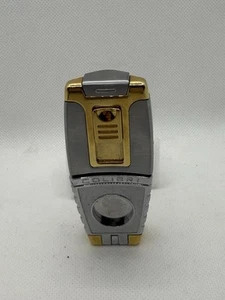 🔥 Vintage Colibri Cigar Lighter with Built-In Flip-Down Cigar Cutter 🔥 - Picture 1 of 9