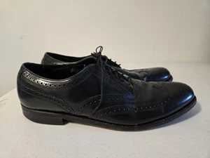 Florsheim Imperial schwarzer eleganter Longwing Budapesterschuh 20381 hergestellt in Indien - Herren 11 - Bild 1 von 5