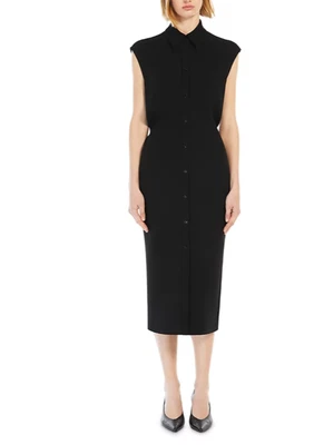 Max Mara Studio women's Sughero Black Dress - size 4 / 38 - retail $675 - Image 1 of 4