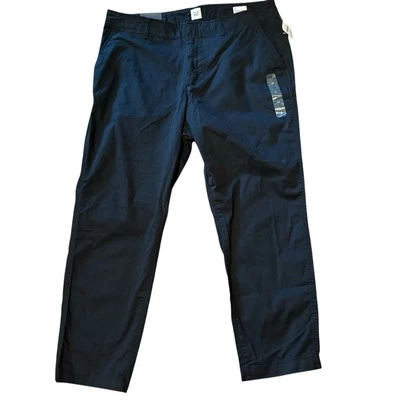 Gap Womens Pants Black Size 16 Downtown Khaki High Rise Stretch Cotton Blend NWT - Image 1 of 4