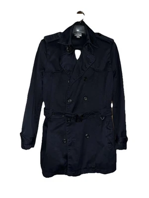 H&M Men's Slim Fit M - Large Jacket Black Long Sleeve Button Front - Image 1 of 4