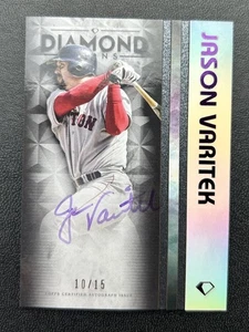 2023 Topps Diamond Icons Jason Varitek PolychromatINK White Auto Purple #10/15 - Bild 1 von 2