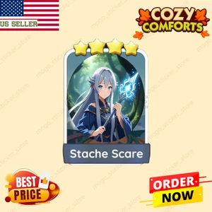 4 ⭐️ STACHE SCARE  - SET  11⚡️⚡️VERY CHEAP AND FAST  DELIVERY 🔥 - Picture 1 of 2