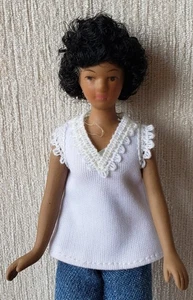 Vintage Doll Dollhouse Miniature Doll Female - Picture 1 of 11