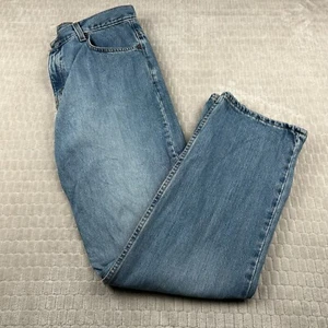 Vintage Levi's 577 Jeans Women's 12 MIS M Blue Denim Lower Rise Loose Fit Y2K - Picture 1 of 17