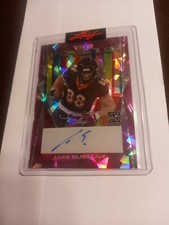 2023 Leaf Vivid Luke Musgrave SP ROOKIE Auto 1/1 ! SSP Green Bay Packers