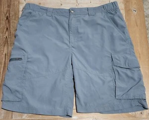 Columbia Omni-Shiel Cargo Shorts Angeln Bootfahren Wandern grau 10" Schrittlänge Herren 38 - Bild 1 von 5