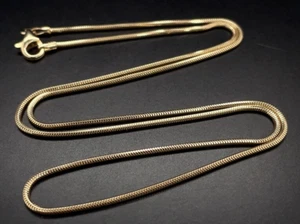 SCHMUCKJAGD SCHLANGENKETTE AUS 585/- GELBGOLD - Bild 1 von 4