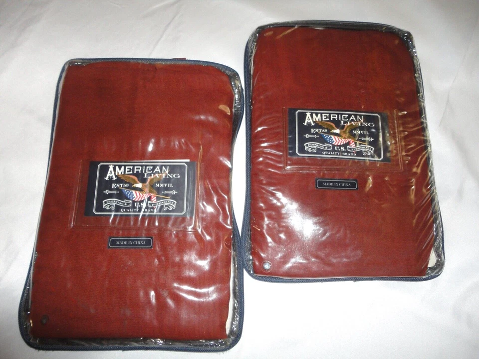 PANELES DE VENTANA AMERICAN LIVING GATLEY SEMI TRANSPARENTE GRANATE (PAR) 52 X 84 Foto 1 de 4