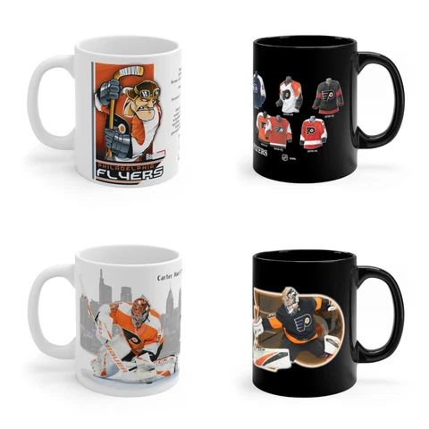 Philadelphia Flyers ART Mug Coffee Tea Gift Fun Team Hockey Souvenir Cover