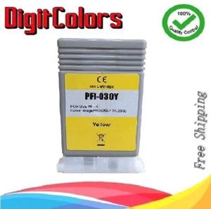 PFI-030  Yellow  Ink Tank PFI-030 Ink Cartridge for ImagePROGRAF TA-20 TA-30 - Picture 1 of 1