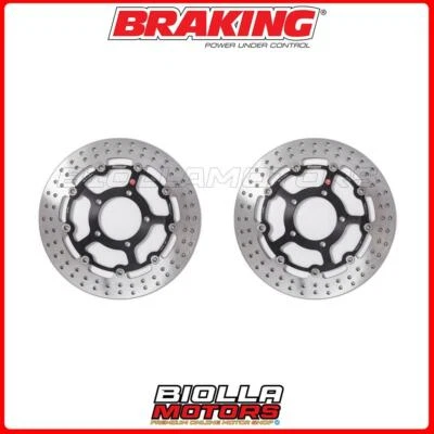 KIT DISCHI FRENO ANTERIORE BRAKING KAWASAKI VERSYS 1000 2012 - 2014 [FLOTTANTE]  Foto 1 de 4