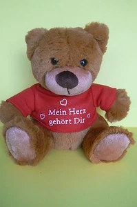 PELUCHE : TRES BEL OURS ROUX A COLLECTIONNER OU A OFFRIR - Imagen 1 de 8