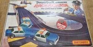 Vintage Matchbox Race & Chase Powertrack  1980’s Slot Car Racing System