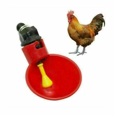Paquete de 20 tazas de agua para aves de corral pollo gallina plástico bebedero automático, codorniz Foto 1 de 4