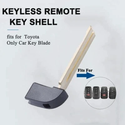 Emergency Insert Key Blade for Toyota Uncut Smart Blank Remote HYQ14FBC HYQ14FBE - Image 1 of 4