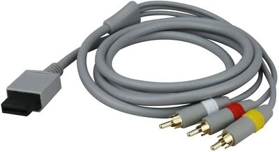 Nintendo Wii TV Cable Wii U AV Lead Audio Video Wire RCA 1.8M RVL-009 - Image 1 of 4