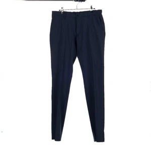 SEAGALE Navy Trouser Wool Blend Pants Men's Large - Picture 1 of 8