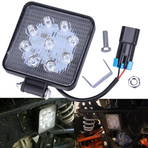 FOR POLARIS RANGER CREW XP 1000 No Hole Back-UP Rear 27W Plug & Play Light Kits - Imagen 1 de 12